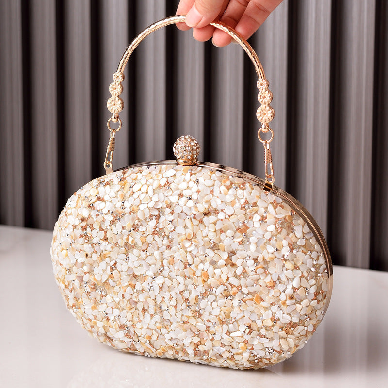 Diamond-studded Evening Bag