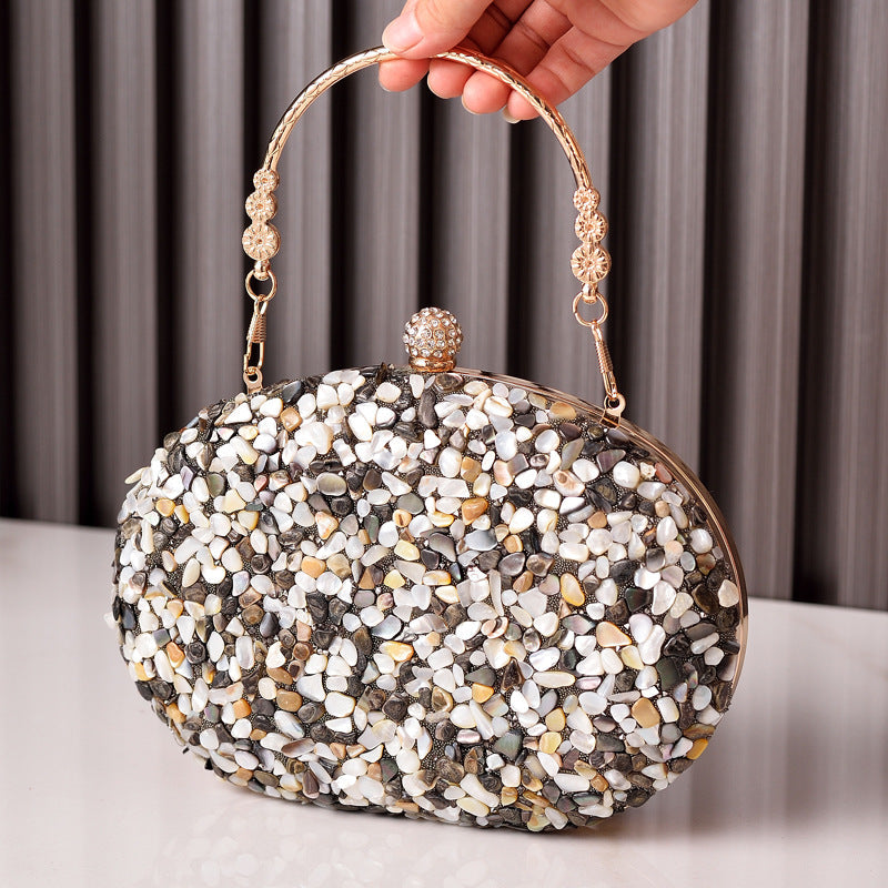 Diamond-studded Evening Bag