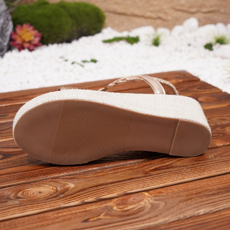 New Bohemian Platform Wedge Sandals