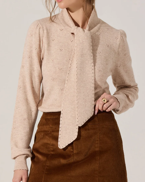 Comfy Scarf Sweater