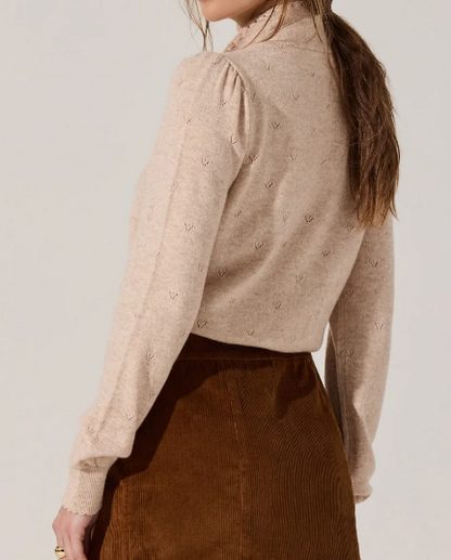 Comfy Scarf Sweater